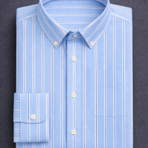 Sky Blue Pinstripe Formal Shirt
