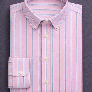Light Pink Pinstripe Formal Shirt